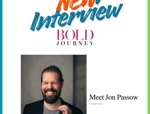 Jon Passow talks overcoming writer’s block with Bold Journey Magazine