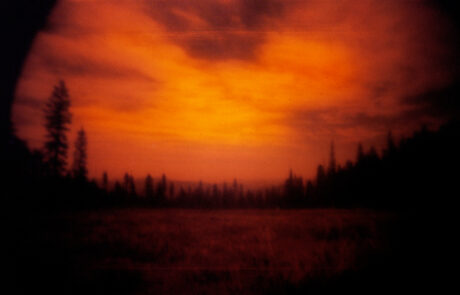 Bunny Flats Mount Shasta by Jon Passow Bunny Flats on Mount Shasta pinhole photo by Jon Passow