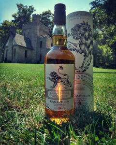 Game of Thrones House Lannister edition whisky